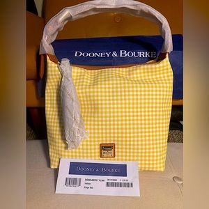 Dooney and Burke , yellow Paige sac